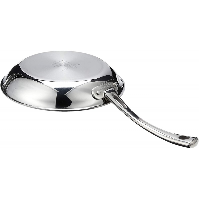 Cuisinart FCT22-24 프랑스어 클래식 3 겹 스테인리스 10 인치 후라이 팬