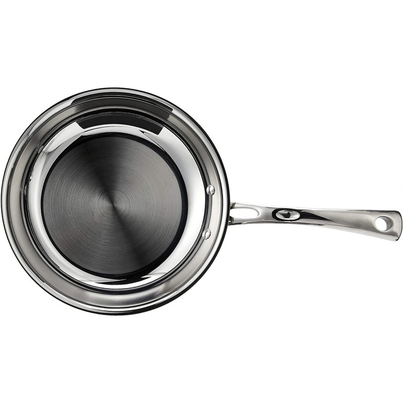 Cuisinart FCT22-24 프랑스어 클래식 3 겹 스테인리스 10 인치 후라이 팬