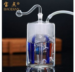 Baodian 물 담뱃대 필터 유리 물파이프 액세서리세트 색상랜덤
