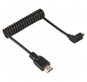 ATOMOS 아토모스 L자형 Micro to Full HDMI 케이블 컬 가공 30cm(45cm 연장 대응) ATOMCAB007 | ATOMOS | 가전&카메라
