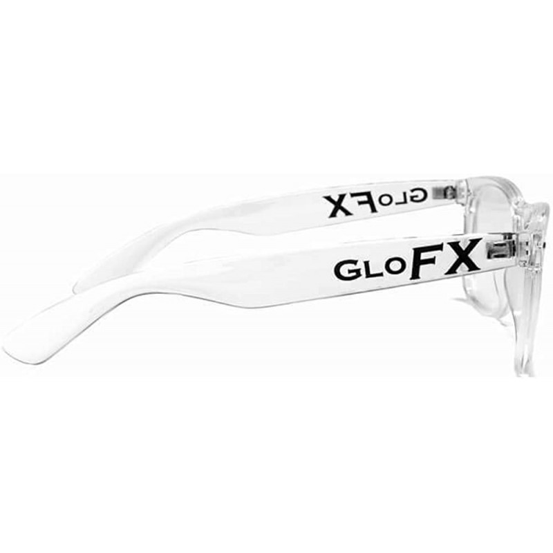 GloFX Ultimate Diffraction Glasses - 3D 프리즘 효과 EDM Rainbow 만화경 스타일 Rave 선글라스