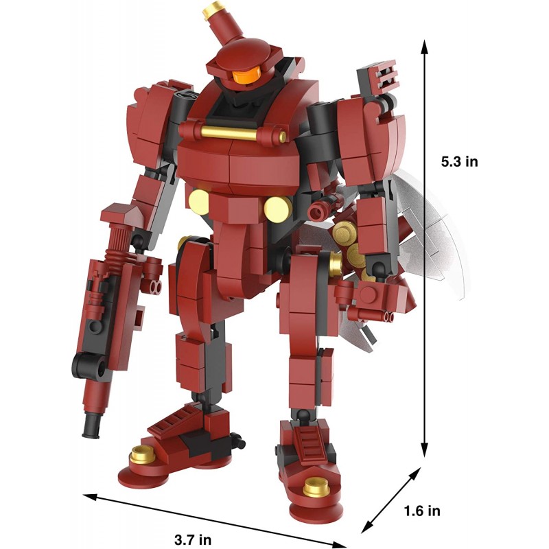 마이빌드 메카 MyBuild Mecha 프레임 공상 과학 시리즈 Rita 2 빌딩 완구 로봇 Mech 빌딩 벽돌 그림 5018