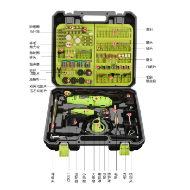 콜럼버스 멀티 전기 그라인더 미니 전동그라인더 연마 광택 조각기