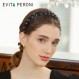 Evita Peroni 고급 크리스탈 크라운 여성 머리띠