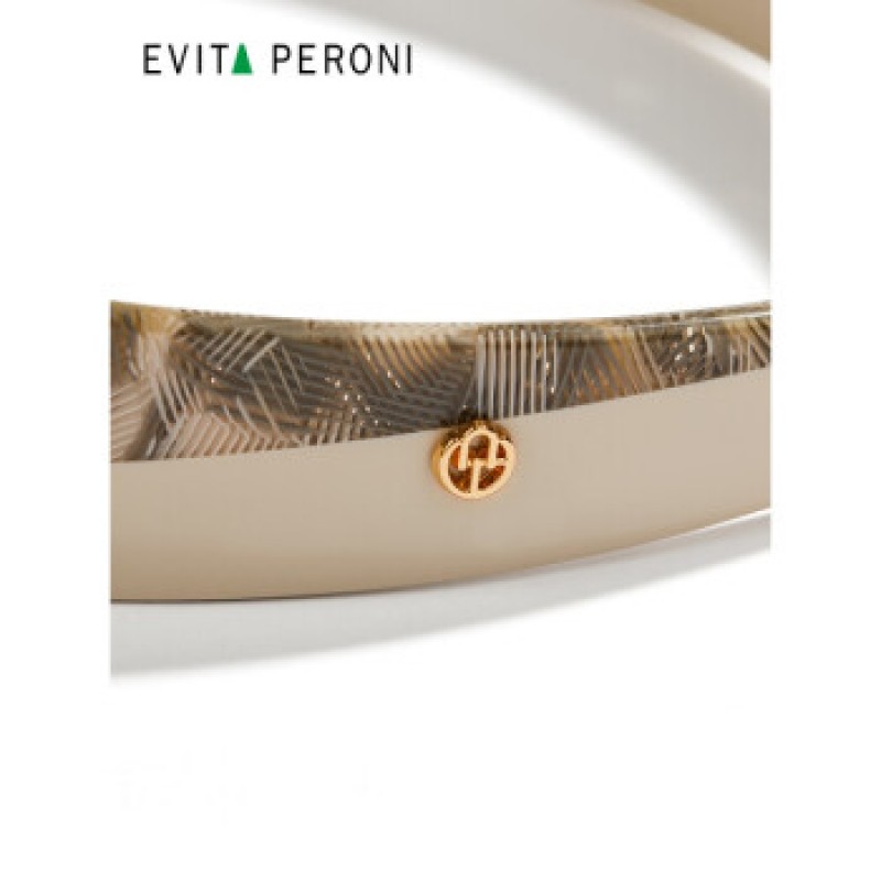 Evita Peroni 레트로 여성 심플한 넓은 머리띠