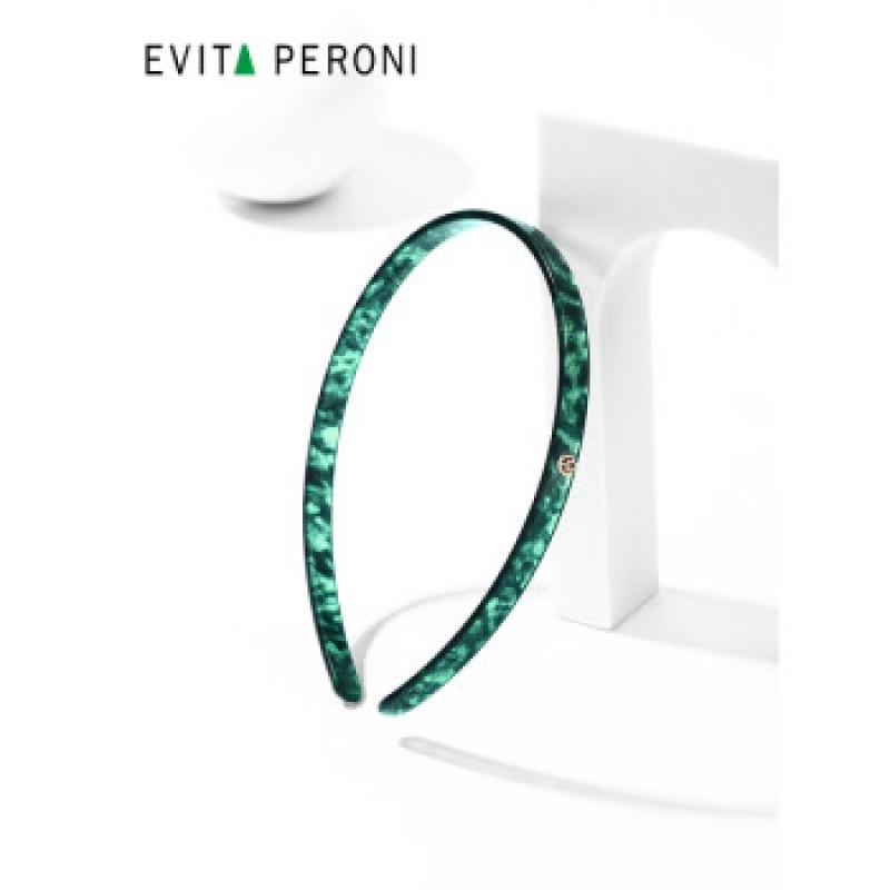 Evita Peroni 레트로 여성용 심플 머리띠 헤어 액세서리