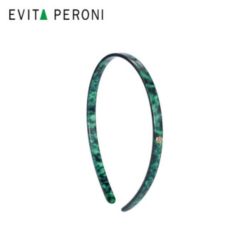 Evita Peroni 레트로 여성용 심플 머리띠 헤어 액세서리