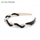 Evita Peroni 고급 믹스 색상 레트로 여성 헤어띠