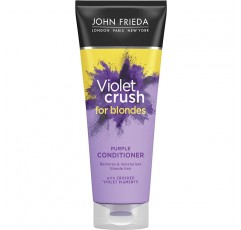 John Frieda 토닝 컨디셔너 컬러 처리된 금발 머리, 자주색 머리, 금발을 위한 바이올렛 크러쉬 250ml