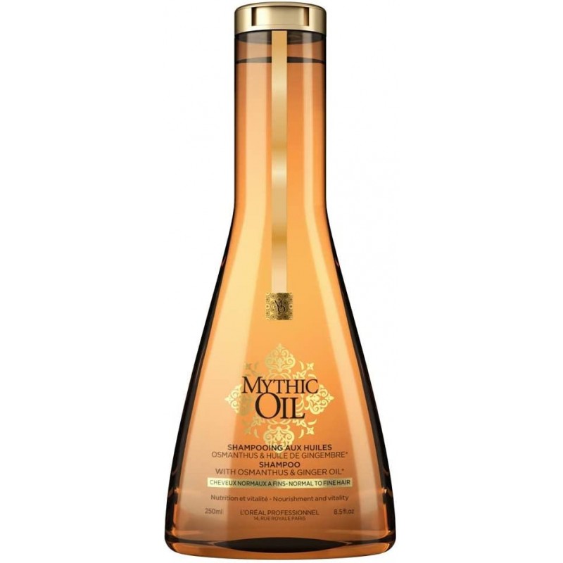 L'Ã“real Mythic Oil 일반 및 가는 모발용 샴푸 - 250 ml