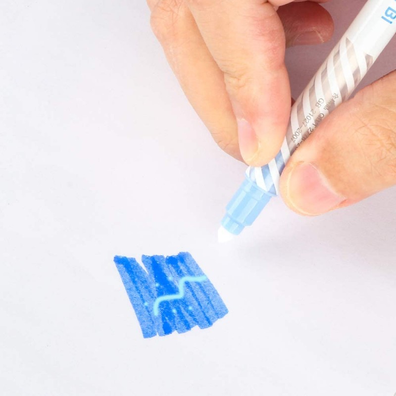 Tomorotec 매직 형광펜 컬러 체인지 하이라이트 펜 듀얼 칩 치젤 칩 아소토 형광펜 12개 팩 | 형광 |
