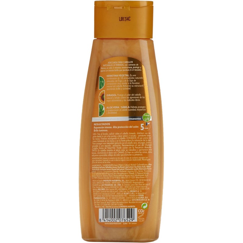 NATUR VITAL 블론드 헤어 컬러 헤어 마스크 캔 300ml