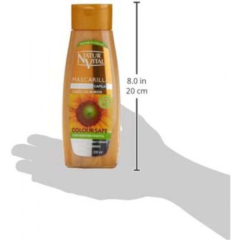 NATUR VITAL 블론드 헤어 컬러 헤어 마스크 캔 300ml