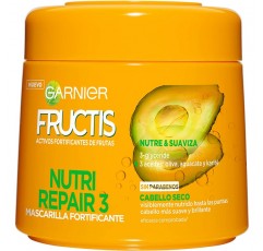 Garnier Fructis Nutri Repair 3 글리세리드와 올리브, 아보카도 및 시어 오일 함유 강화마스크 300ml