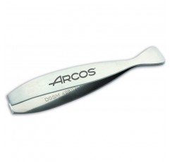 Arcos Gadgets Profesionales - 피시 클립 스테인리스 스틸 110mm 회색