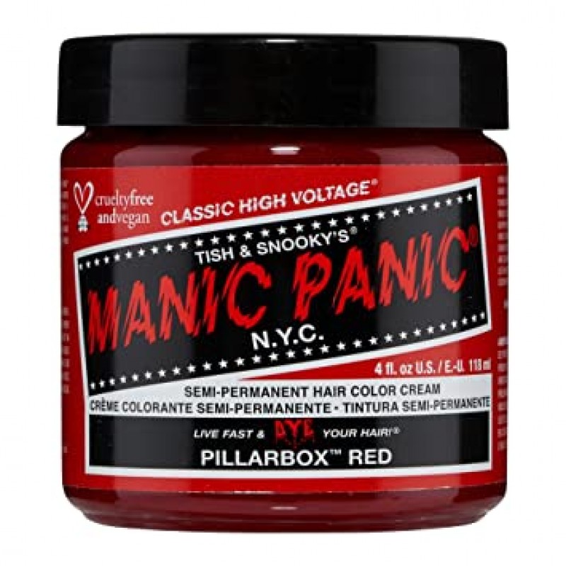 MANIC PANIC 필라박스 레드 헤어 염색 클래식