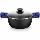 BRA Advanced Saucepan 20cm, 인덕션에 적합한 Non-Stick, 강화 PFOA가 포함된 주조 알루미늄, 긁힘 및 높은 내마모성