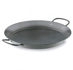 Lacor - 60139 - 탄소강 빠에야팬 논스틱, 비트로세라믹, 전기, 친환경 코팅, 9인분용량 40cm