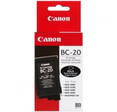 Canon BC-20 BK 검정 프린트 헤드(잉크 카트리지), 44ml
