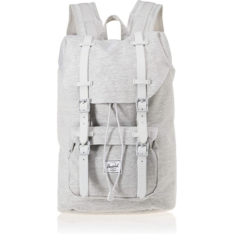 Herschel Little America Mid Volume, 남녀 공용, Trampa 라이트 그레이 / 거미 그레이, Mid-Volume 17L, Little America - 노트북 백팩