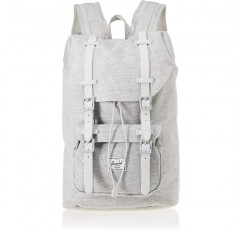 Herschel Little America Mid Volume, 남녀 공용, Trampa 라이트 그레이 / 거미 그레이, Mid-Volume 17L, Little America - 노트북 백팩