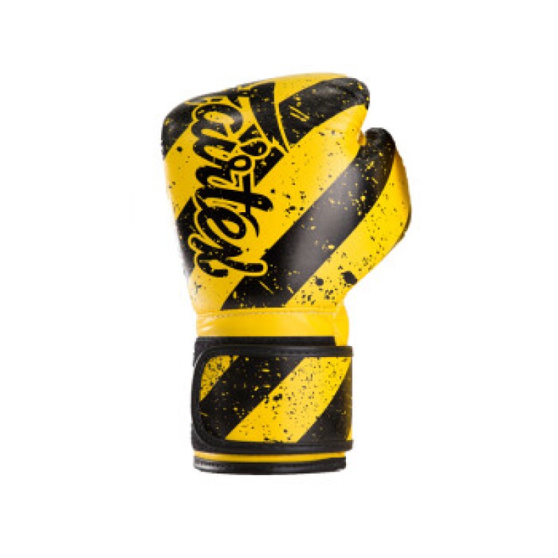 fairtex 페어텍스 BGV14Y 태국 복싱 글러브 블랙 옐로우 8oz