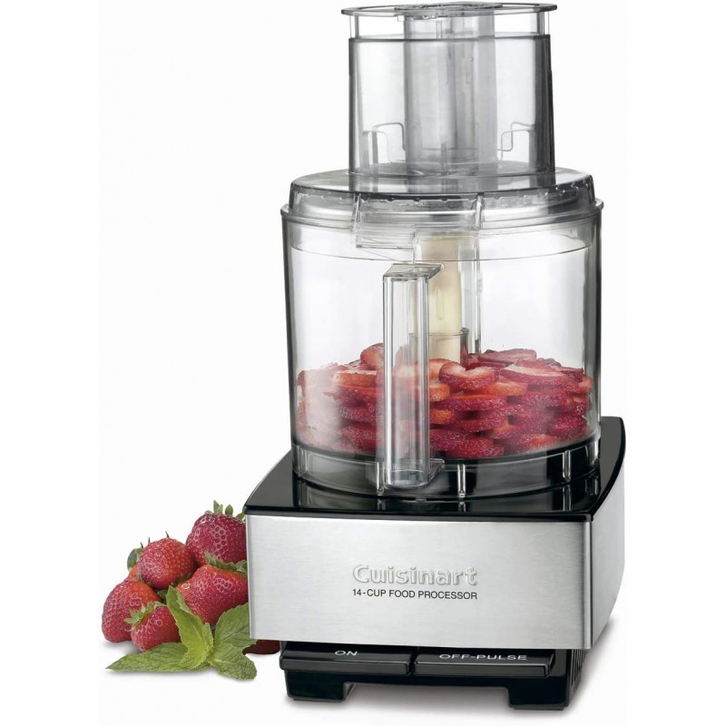 Cuisinart DFP-14BCNY 14컵 푸드 프로세서 맞춤형, 브러시드 스테인리스