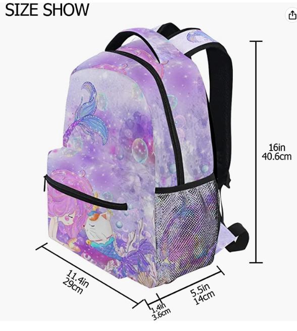 학교 배낭 소년 소녀를위한 세련된 책가방 초등학교 캐주얼 여행 가방 컴퓨터 노트북 데이 팟 - Phoneix