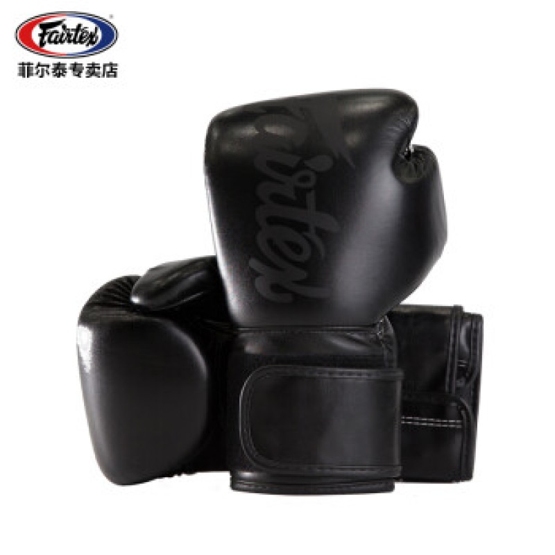 Fairtex 태국 복싱 글러브 BGV14SB 산다  훈련 장갑 블랙 12온스