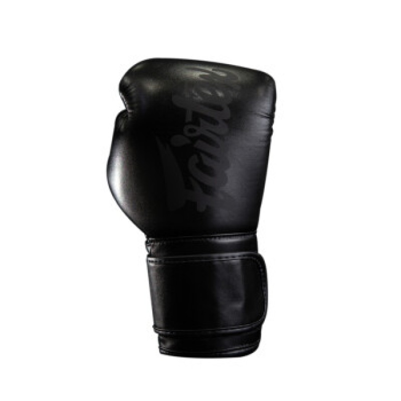 Fairtex 태국 복싱 글러브 BGV14SB 산다  훈련 장갑 블랙 12온스