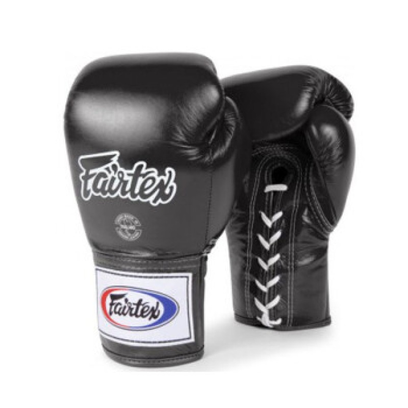 Fairtex 태국 BGL6 복싱 글러브 훈련 권투 산다 무에타이 성인 로프 권투 장갑 블랙12oz