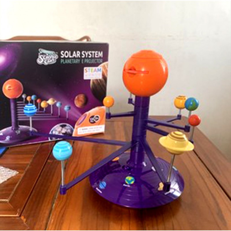 태양계 중국어  영어 음성 조기 교육 프로젝터 입체 천문학 장난감