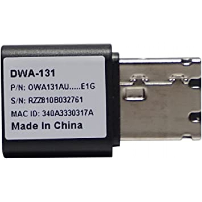 DLink 디링크 DWA-131 Wi-Fi N300 USB 2.0 무선 어댑터 단색 N300Mbps