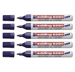 에딩 edding Securitas 8280 UV 영구 마커 1.5-3mm (5개)