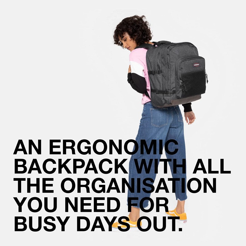 Eastpak Ultimate 백팩 42cm 42L, 블랙 데님