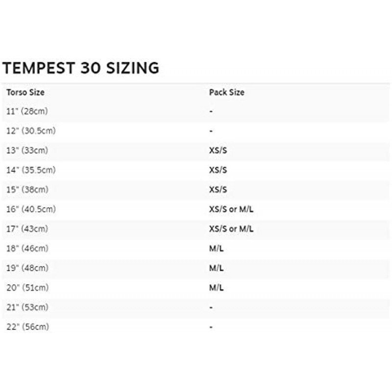 OSPREY 템페스트 30 여성용 재스퍼 그린 XSS | 등산 배낭