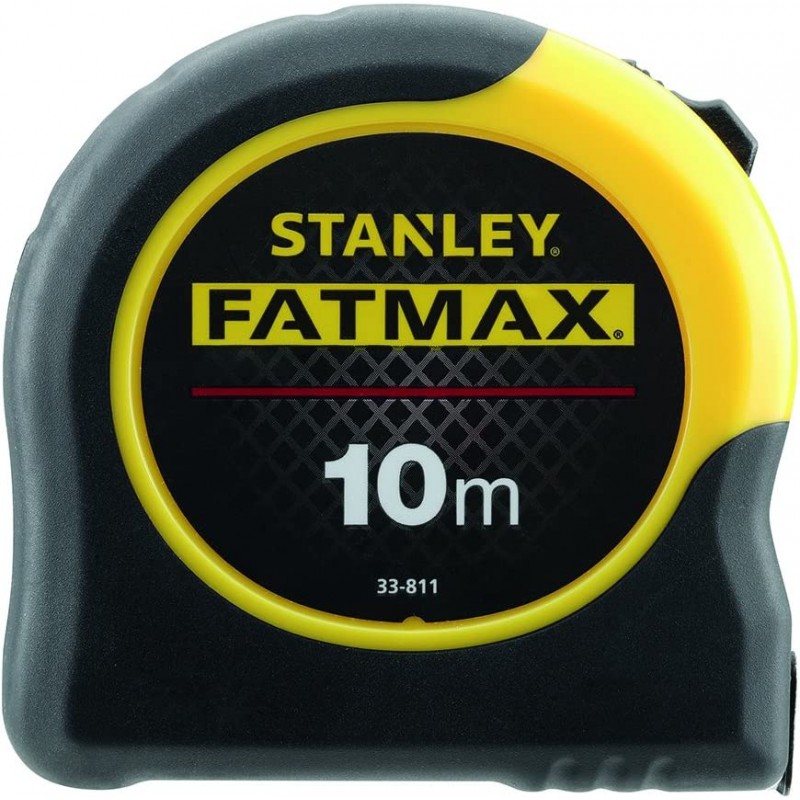 STANLEY 0-33-811 블레이드 아머가 있는 FATMAX 클래식 테이프, 10m 미터법 전용