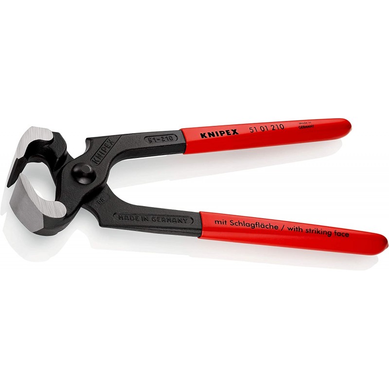 KNIPEX 해머헤드 스타일 목수 집게 (210mm) 51 01 210 SB(셀프 서비스 카드의 제품/물집)