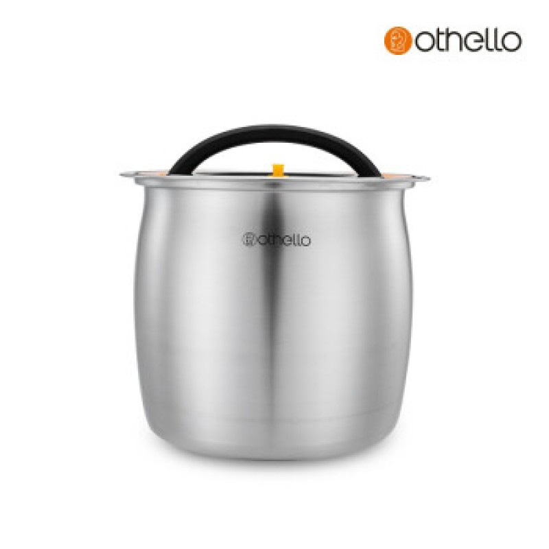 Othello 스테인리스304 쌀통 12L/10kg 쌀통 방충 방습 밀폐쌀통-EM26RT