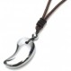 Beautéller 테라 헤르츠 곡옥 (33mm 끈 목걸이) 자기 티타늄 게르마늄 액세서리