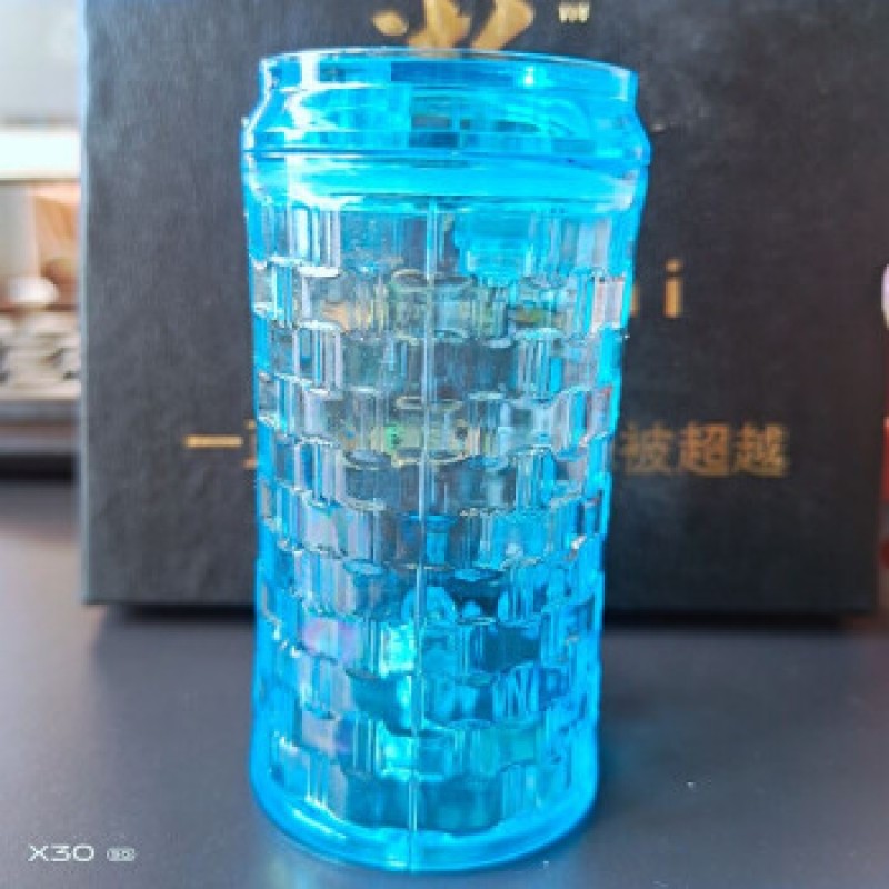 BaoDian 이중 필터 유리 물담배 풀세트 색상랜덤