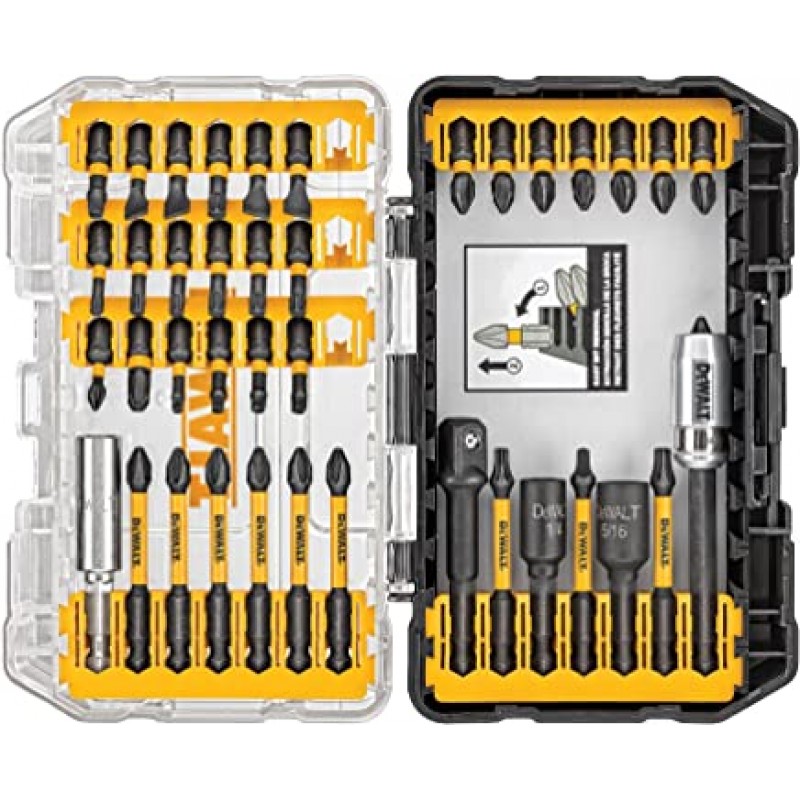 DEWALT DWA2T40IR IMPACT READY FlexTorq Screw Driving Set, 40-Piece