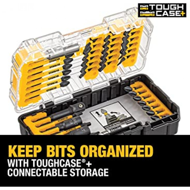 DEWALT DWA2T40IR IMPACT READY FlexTorq Screw Driving Set, 40-Piece