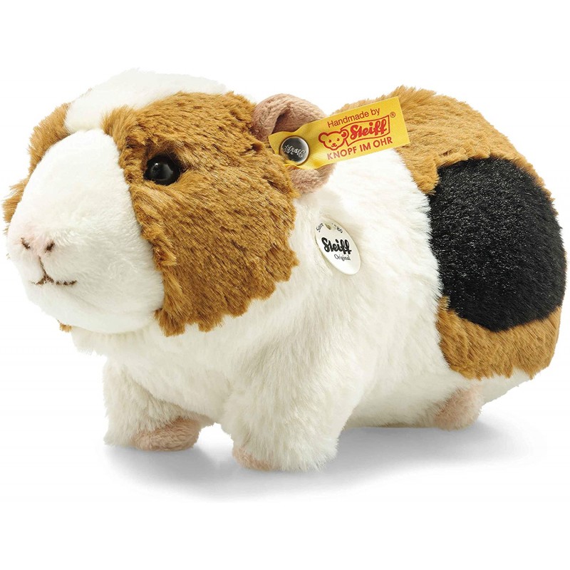 Steiff 73830 오리지널 Soft Dalle Guinea Pigs with Squeaker, Toy Approx 22cm