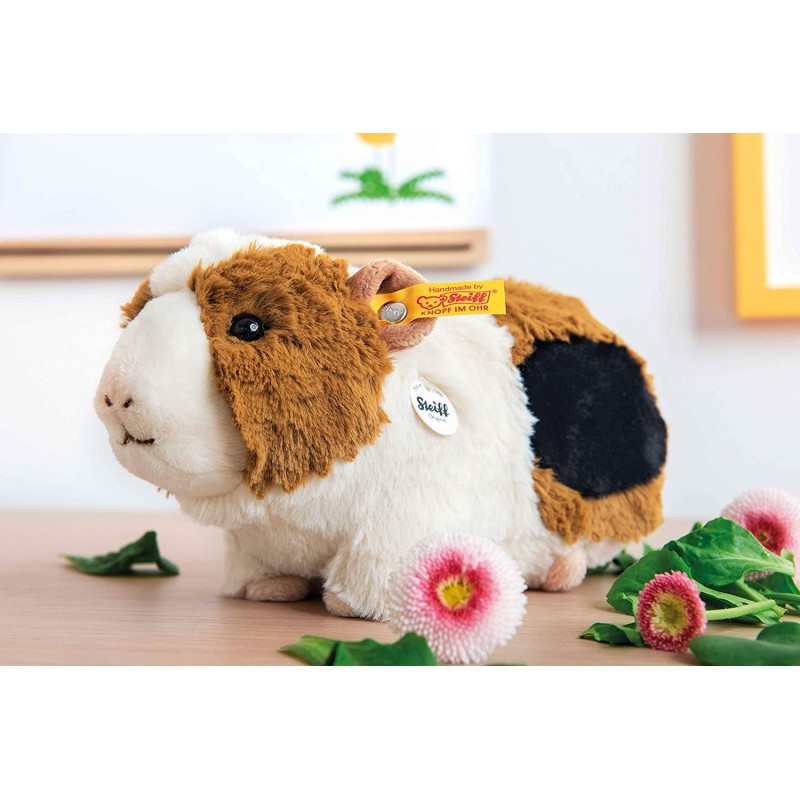 Steiff 73830 오리지널 Soft Dalle Guinea Pigs with Squeaker, Toy Approx 22cm