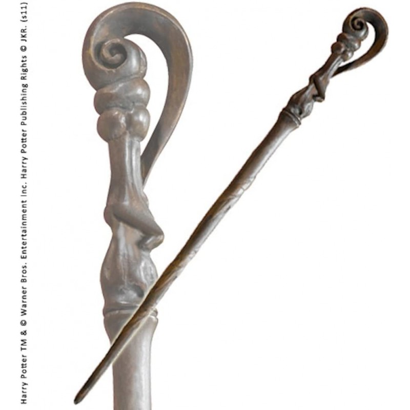 더 노블 컬렉션 이름표가 있는 15인치(38cm) 지팡이 - 해리 포터 영화세트 소품 완드