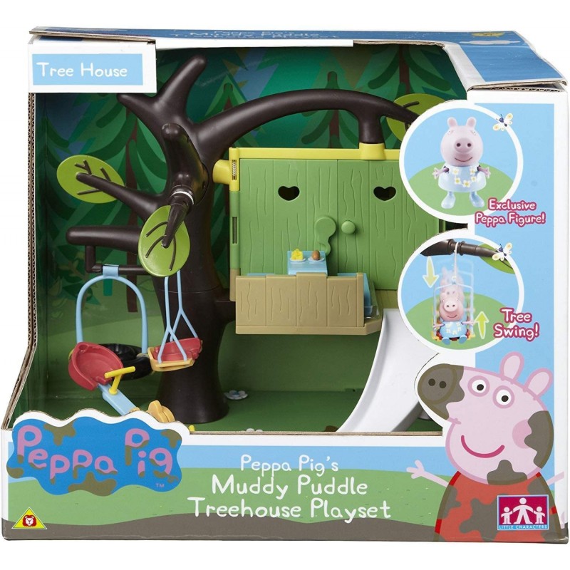 캐릭터 옵션 Peppa Pig Treehouse Playset 04126