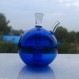Baodian 원형 물 담뱃대 더블 필터 유리 물 담뱃대 풀세트 색상랜덤