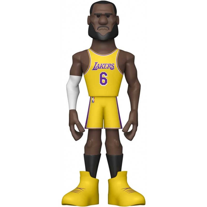 Funko 57290 Gold 12 NBA: Lakers- LeBron CHASE!! 이 POP! 피규어 특별 추가 대안 RARE 체이스 버전