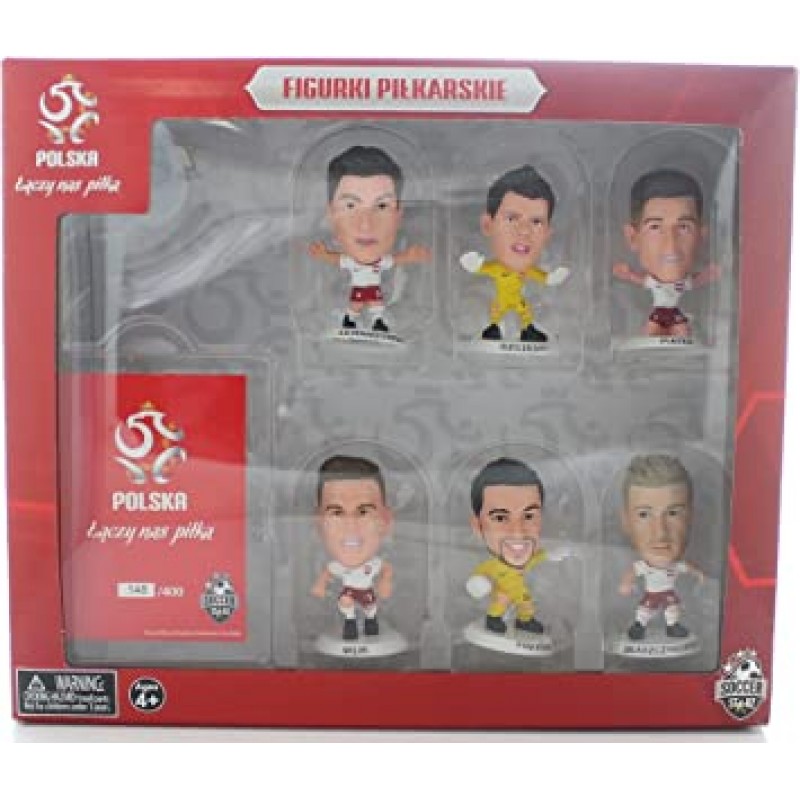 SoccerStarz - 폴란드 팀 팩 6 피규어(2020 버전) /Figures